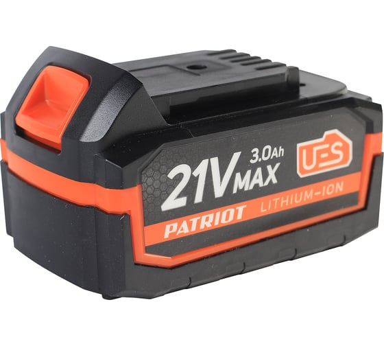 Батарея аккумуляторная PB BR 21V(Max) Li-ion UES 3.0 Ah, тонкая зарядка Patriot 180301123