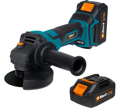 Аккумуляторная шлифовальная угловая машина BORT BWS-20Li-SR 93412215
