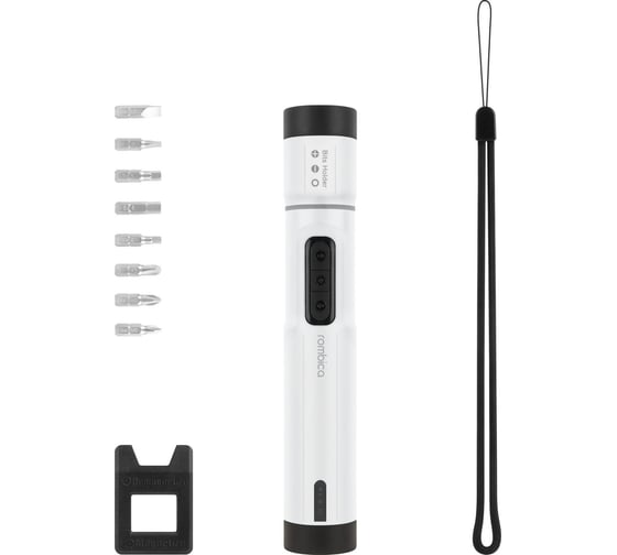 Аккумуляторная отвертка Rombica MyKit S1 White SCR-005
