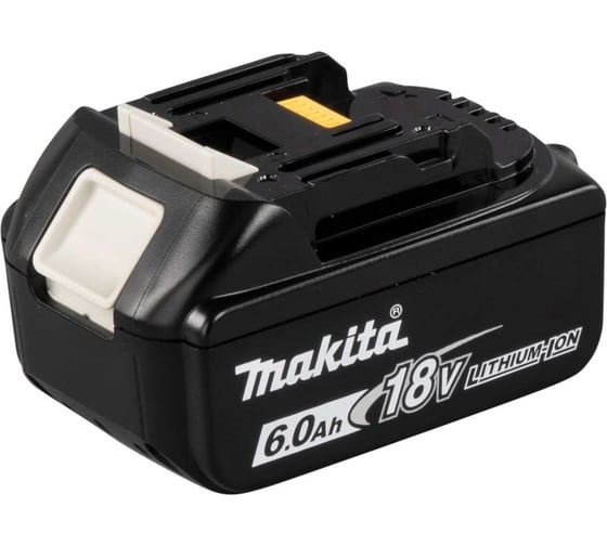 Аккумулятор BL1860B 6 Ач, индикатор заряда для LXT 18В Makita 632F69-8