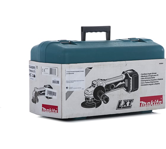 Аккумуляторная угловая шлифмашина Makita LXT BGA450RFE