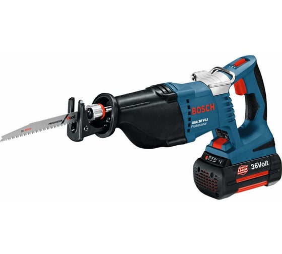 Аккумуляторная сабельная пила Bosch GSA 36 V-LI Professional 0.601.645.R02