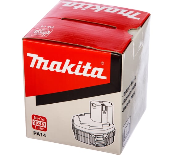 Аккумулятор кубический (14,4 В; 1,3 А*ч) для дрелей-шуруповертов PA14 Makita 193986-6
