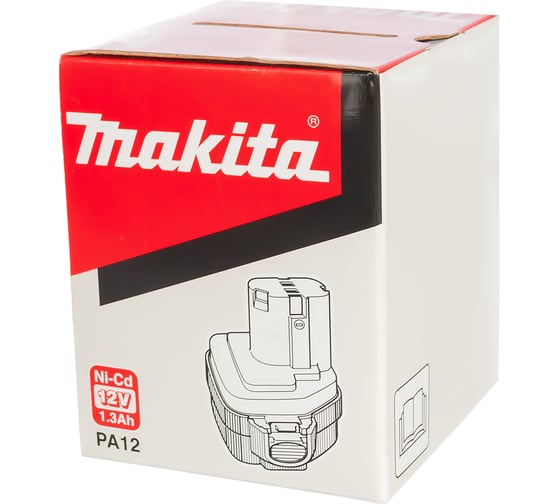 Аккумулятор кубический (12 В; 1,3 А*ч) для дрелей-шуруповертов РА12 Makita 193981-6