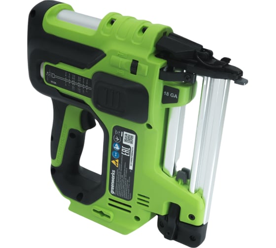 Аккумуляторный нейлер GreenWorks GD24BN 3400707
