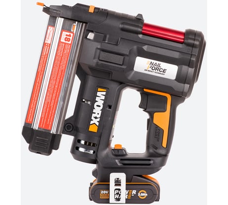 Аккумуляторный гвозде-скобозабиватель WORX WX840