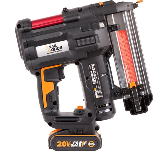 Аккумуляторный гвозде-скобозабиватель WORX WX840