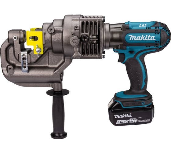 Аккумуляторный дырокол Makita 18V LXT, диаметр от 6 до 20 мм DPP200ZK