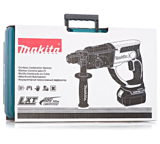 Аккумуляторный перфоратор Makita LXT BHR 202 RFE