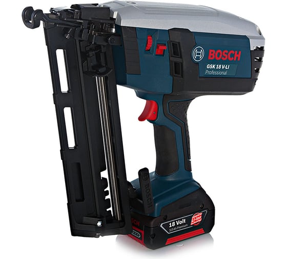 Аккумуляторный гвоздезабиватель Bosch GSK 18 V-LI 0.601.480.300