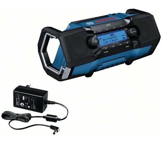 Аккумуляторное радио Bosch GPB 18V-2 C без аккумулятора и ЗУ 06014A3000