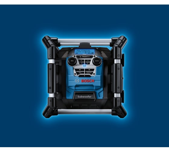 Аккумуляторное радио Bosch GPB 18V-5 C без аккумулятора и ЗУ 06014A4000