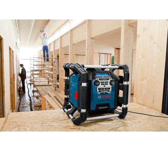 Аккумуляторное радио Bosch GPB 18V-5 C без аккумулятора и ЗУ 06014A4000