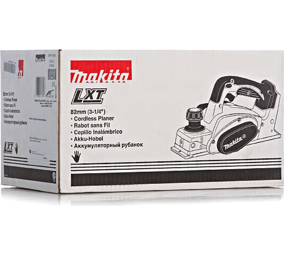 Аккумуляторный рубанок Makita LXT BKP180RFE