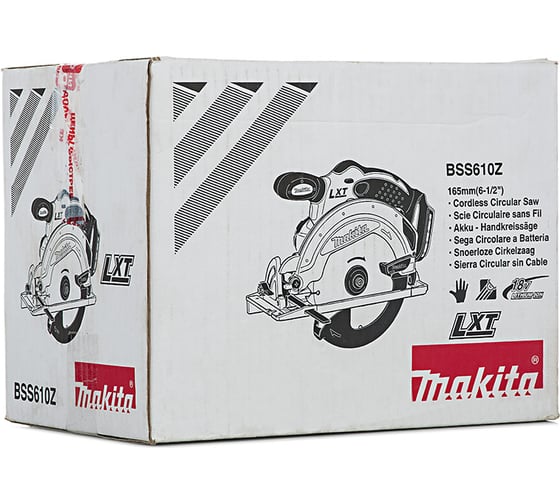 Аккумуляторная дисковая пила Makita LXT BSS610Z
