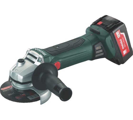 Аккумуляторная угловая шлифмашина Metabo W18 LTX 125 QUICK 602174610 1