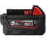 Аккумулятор M18 B5-CR (18В; 5.0 А/ч; Li-ion) устойчивый к химикатам Milwaukee 4932479265 1