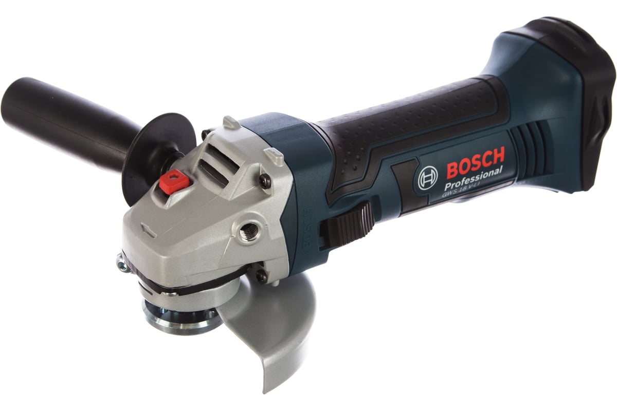 Аккумуляторная угловая шлифмашина Bosch GWS 18 V-Li Solo 0.601.93A.300 -  выгодная цена, отзывы, характеристики, фото - купить в Москве и РФ