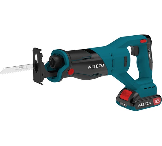 Бесщеточная аккумуляторная сабельная пила ALTECO CRSB 2014 Li BL 36996