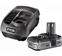 Аккумулятор Ryobi ONE+ BPL18151 (18 В; 1.4 А*ч; Li-Ion) + зарядное устройство BLK18151