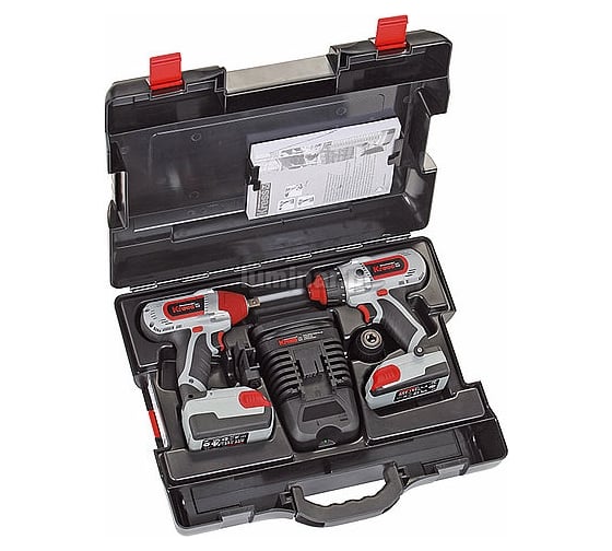 Набор Kress: аккумуляторная дрель-шуруповерт 180 AFB + аккумуляторный ударный гайковерт 180 AFT-W Combo 12310221