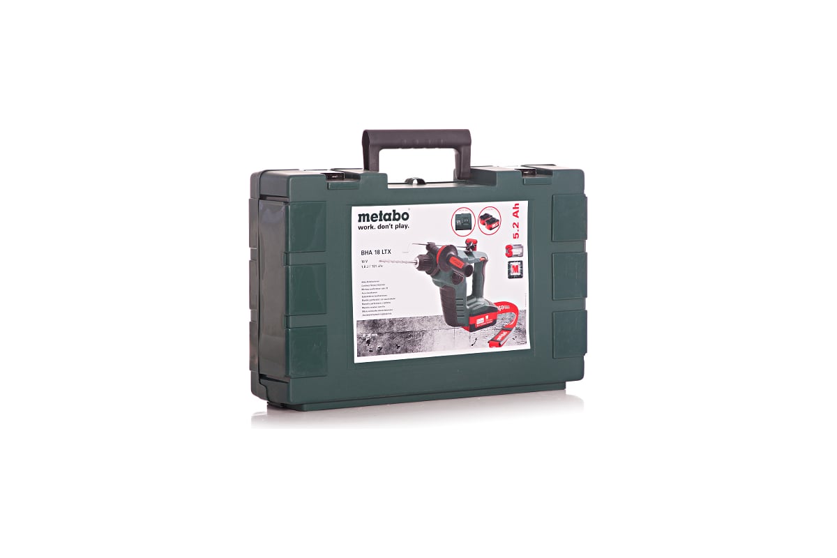 Аккумуляторный перфоратор Metabo BHA 18 LT 600228900 - выгодная цена ...