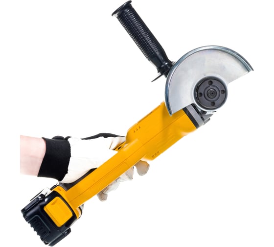 Угловая аккумуляторная шлифмашина DEWALT DCG 412 M2
