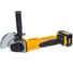 Угловая аккумуляторная шлифмашина DEWALT DCG 412 M2 8