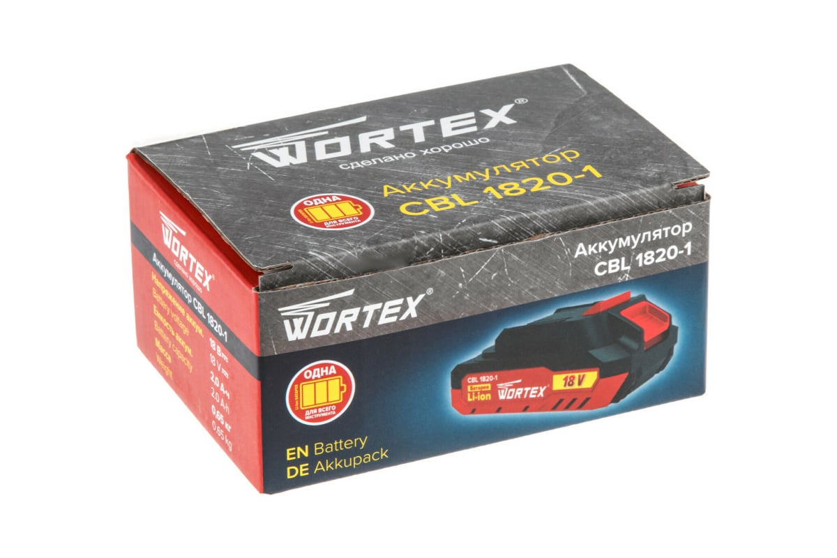 Wortex cbl 1840 аккумулятор