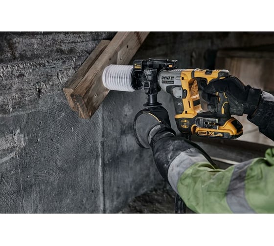 Бесщеточный перфоратор DEWALT 18 В XR, SDS-Plus, 2 батареи POWERSTACK и зарядное устройство DCH172E2T-QW