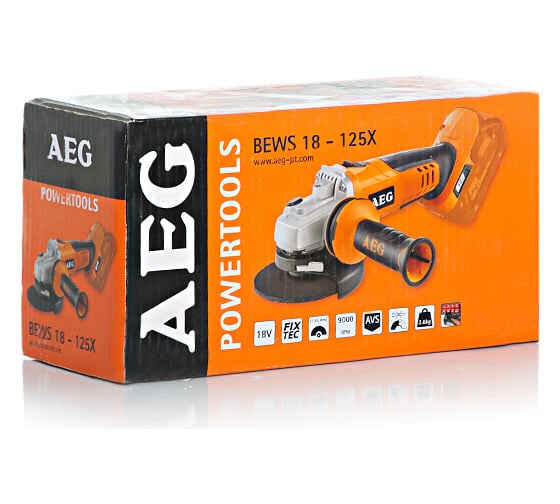 Угловая шлифмашина AEG BEWS 18-125X-0 431998