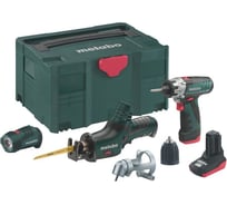 Набор аккумуляторного инструмента Metabo Combo Set 3.1: дрель-винтоверт PowerMaxx BS + сабельная пила PowerMaxx ASE 685028000