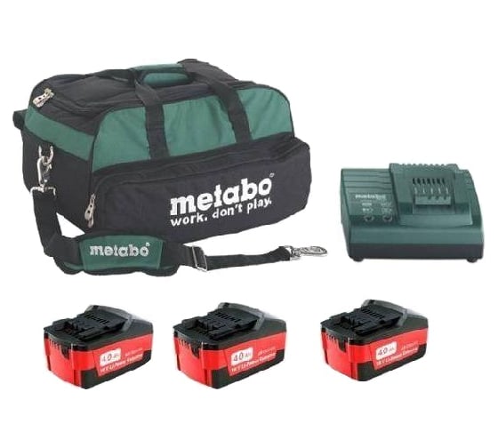 Набор аккумуляторов Power Combo-Set 4.0 Metabo 685024000