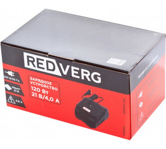 Зарядное устройство 18V, 4.0А (730002) REDVERG 6672858