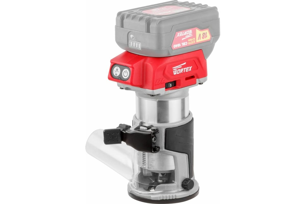 Кромочный аккумуляторный фрезер WORTEX CMM 1835 ALL1 CMM183502629 ...
