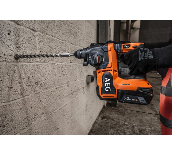 Бесщеточный перфоратор AEG BBH18BL2-502C SDS+, 18В 4935492343