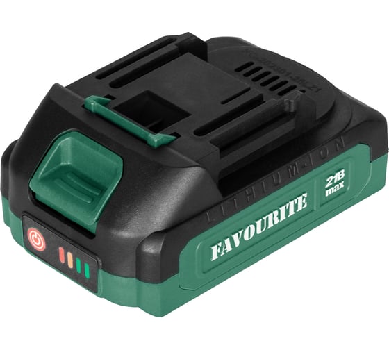 Батарея аккумуляторная One battery system Li-ion 21 В, 2 Ач, 1.1-1.3 А FAVOURITE OBS 21/ 2