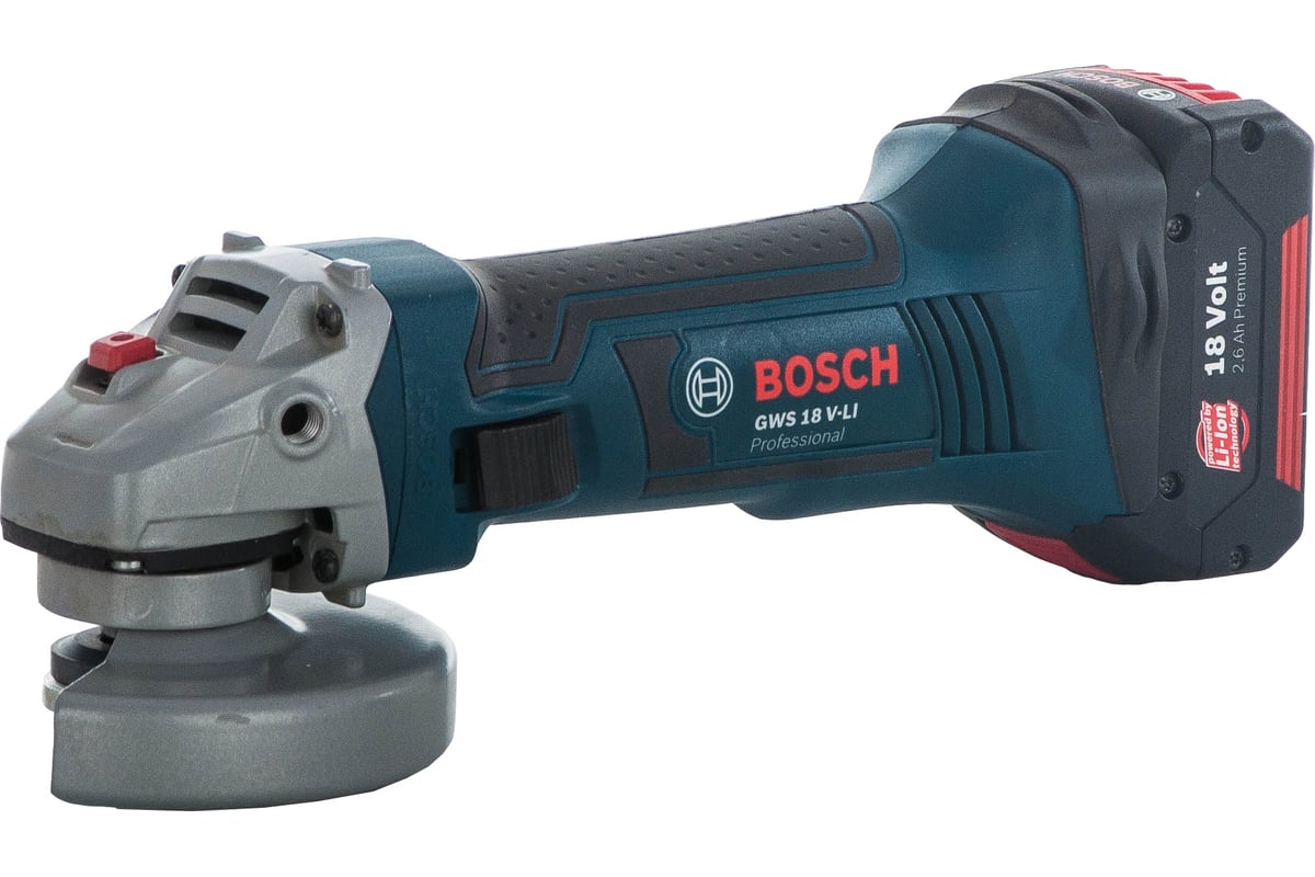 Аккумуляторная угловая шлифмашина Bosch GWS 18 V-LI 0.601.93A.301