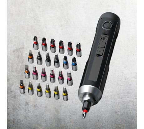 Аккумуляторная отвертка с прямой ручкой DELI DL-DP04-E1B2 102989