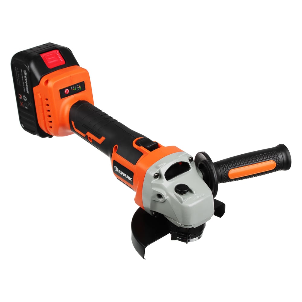 Шлифовальная угловая аккумуляторная машина ЕРМАК УШМ-125/21В 699-040 ...