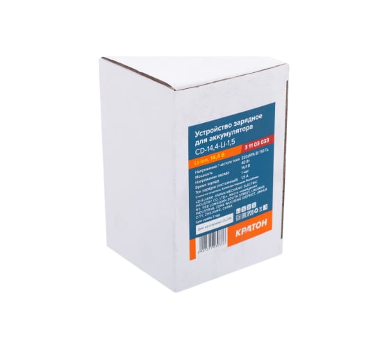 Зарядное устройство для CD-14,4-Li-1,5 Кратон 3 11 03 033