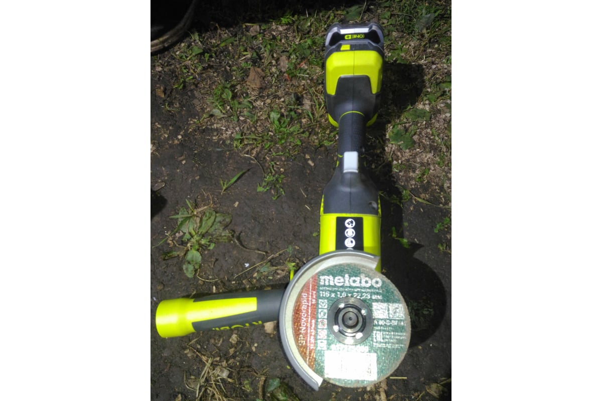 Аккумуляторная угловая шлифмашина Ryobi ONE+ R18AG-0 5133001903 .