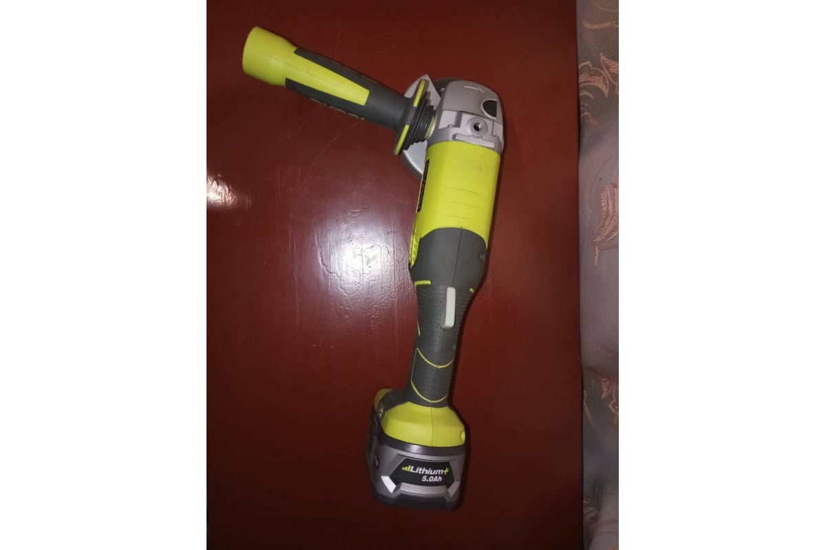 Аккумуляторная угловая шлифмашина Ryobi ONE+ R18AG-0 5133001903 .