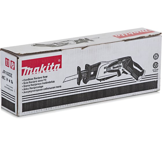 Аккмуляторная сабельная пила Makita JR102DZ