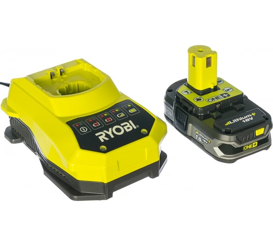 Набор Ryobi ONE+ RBC18L15 5133001910 аккумулятор (18 В, 1.5 А*ч, Li-Ion)  и зарядное устройство