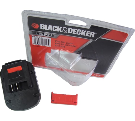 Аккумулятор (12 В; 1,2 А*ч; NiCd) для серии EPC12 А 12 Е Black+Decker