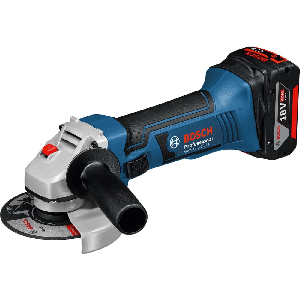 Угловая шлифмашина Bosch GWS 18-125 V-LI 0.601.93A.30B - выгодная цена ...