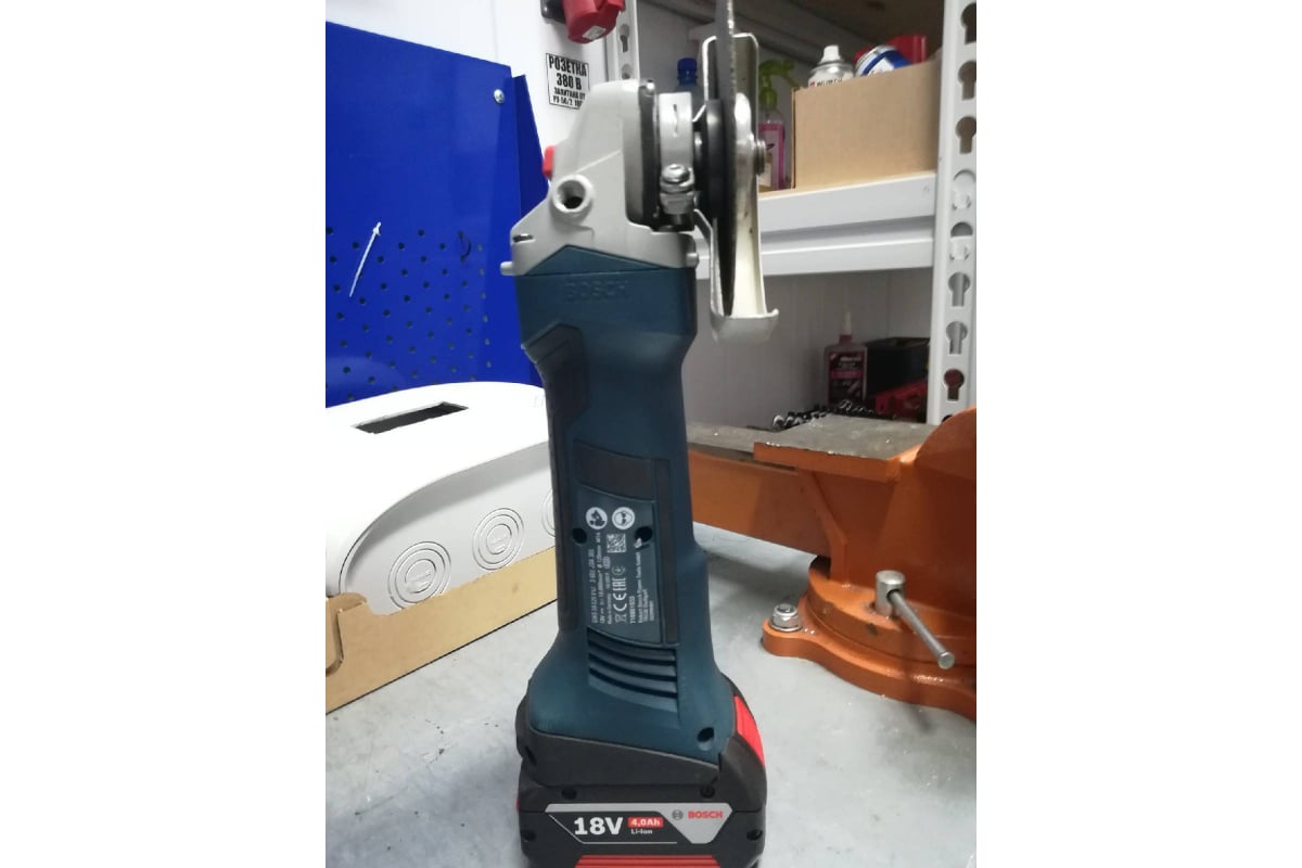 Угловая шлифмашина Bosch GWS 18-125 V-LI 0.601.93A.30B