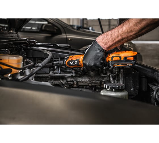 Трещотка бесщеточная AEG BSS18R14BL-0 1/4", 18В 4935480974