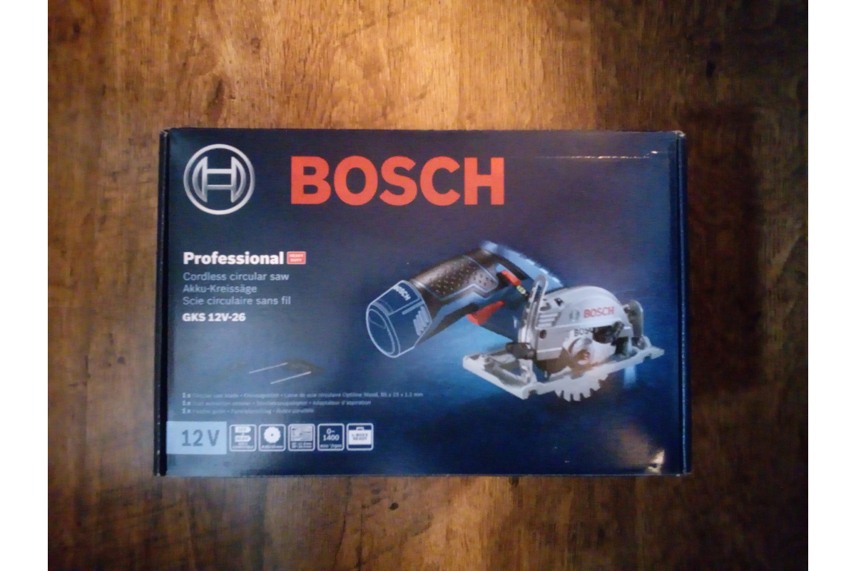  циркулярная пила Bosch GKS 12V Solo 0.601.6A1.001 .